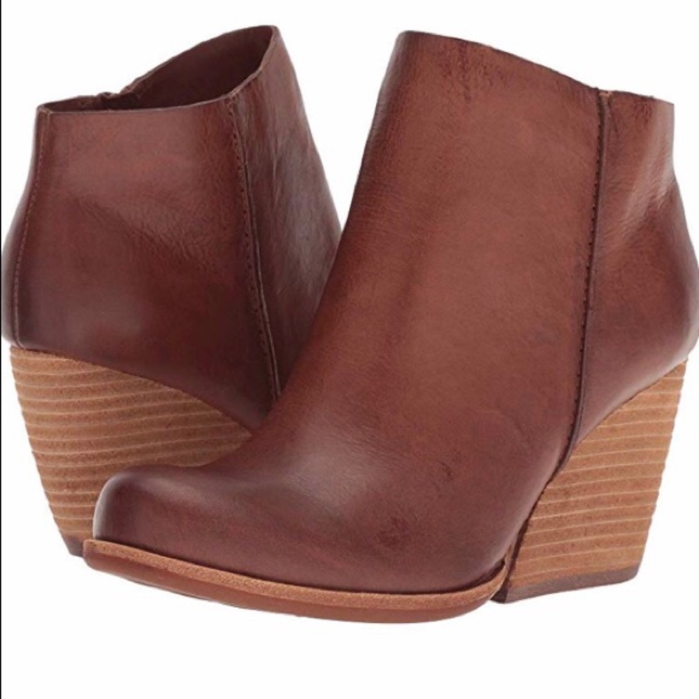 Kork-Ease ‘Natalya’ wedge bootie